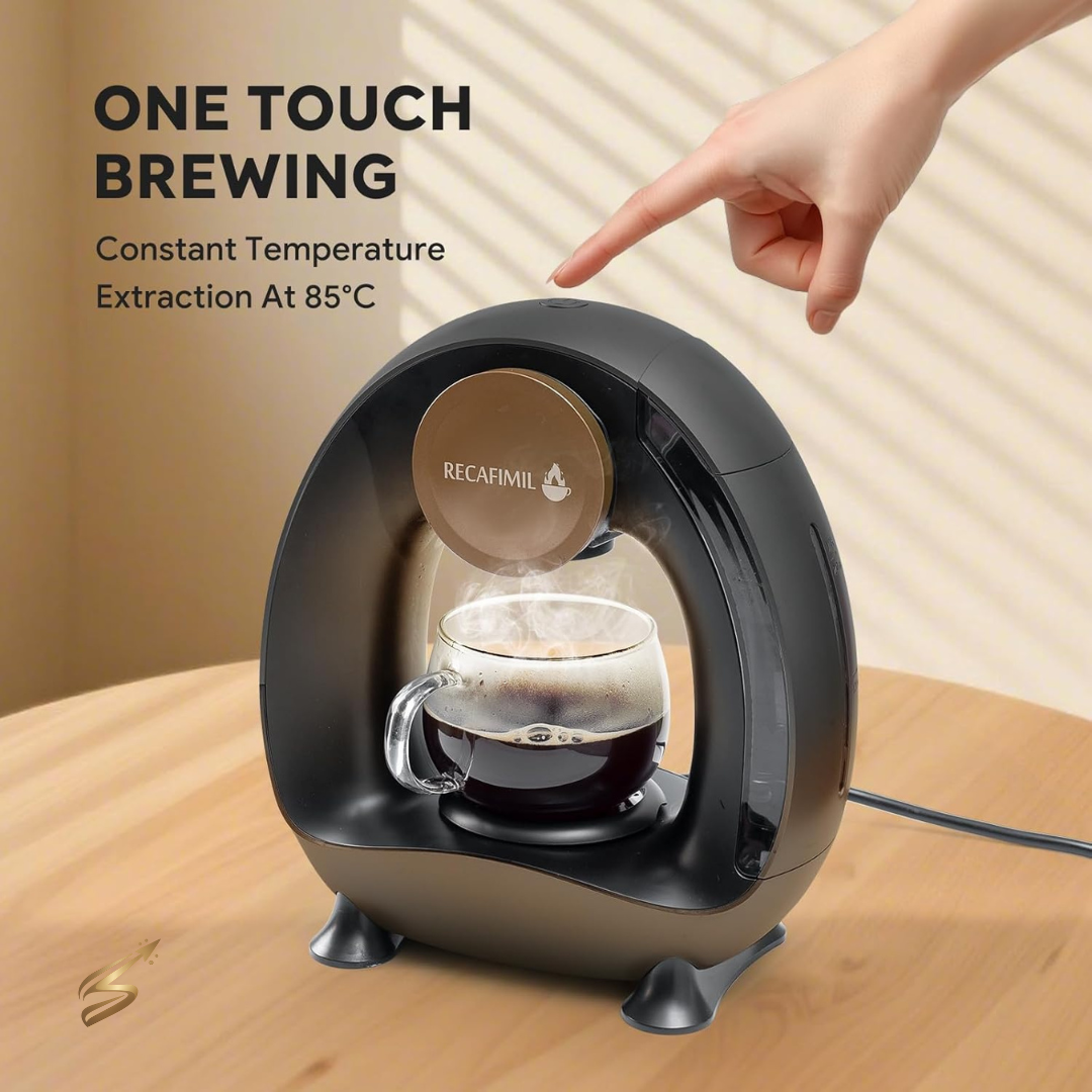 Cafetera 2 en 1 versátil para preparar el café perfecto en cada ocasión