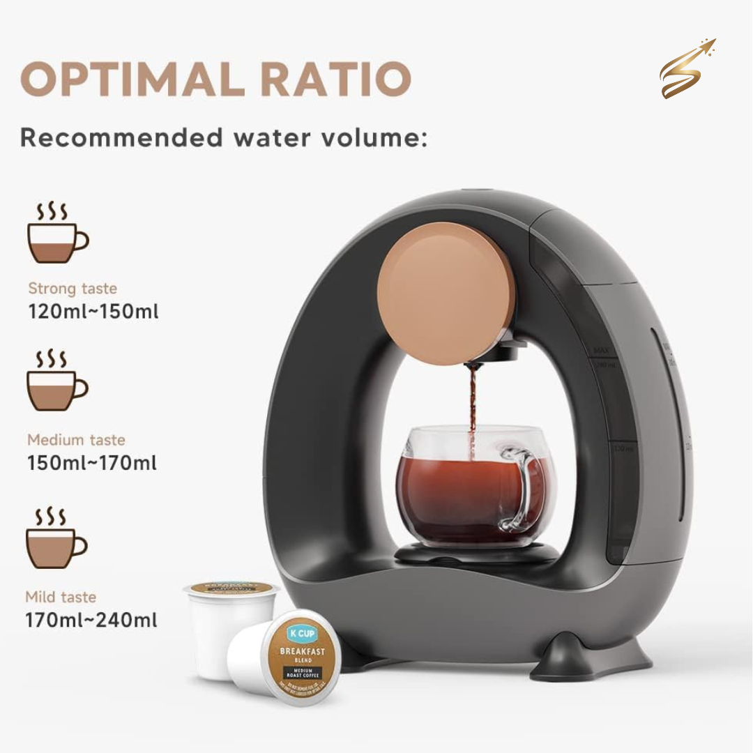 Cafetera 2 en 1 versátil para preparar el café perfecto en cada ocasión
