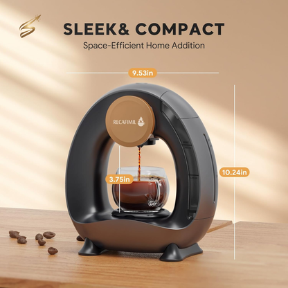Cafetera 2 en 1 versátil para preparar el café perfecto en cada ocasión