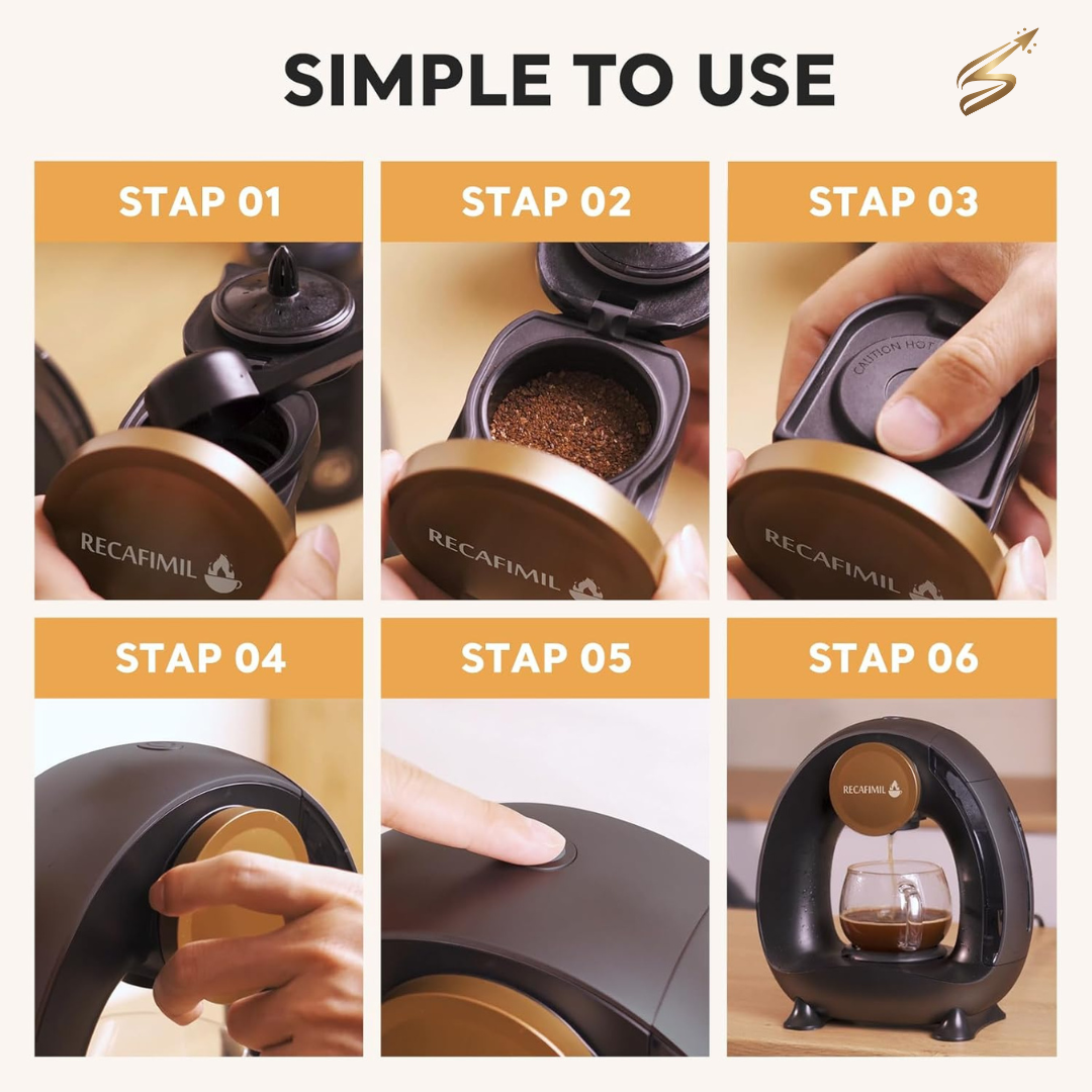 Cafetera 2 en 1 versátil para preparar el café perfecto en cada ocasión