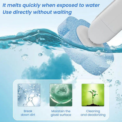 Toilet Brush Disposable Wall Mounted Toilet Brush with Extended Handle Cleaning Set Replacement Head Wc Accessories Toilet Brush